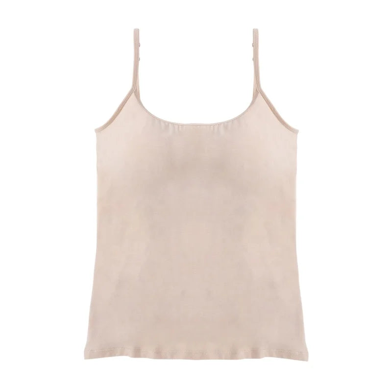 Fashion Lady Camisole Top Sexy Comfortable Without Rims With Chest Pad Sports Homewear