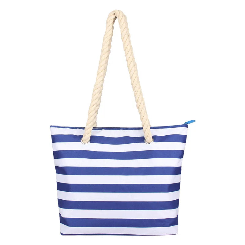 Beach Wine Cooler Bag Portable Thermal Tote Purse Travel Picnic Refrigerator Bag With Shoulder Strap