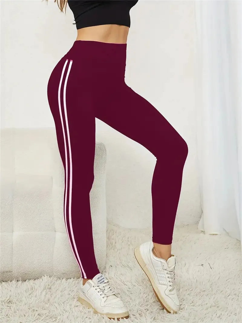 Sports Fitness Yoga Leggings High Stretch Workout Sports Pants Women's Activewear